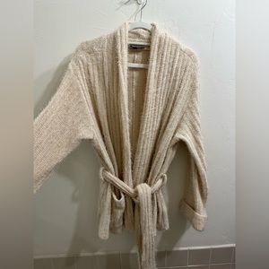 Cozy cream Anthropologie cardigan
